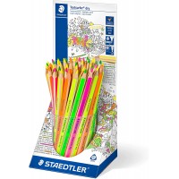 Staedtler Textsurfer Dry 128 64 Expositor de 48 Lapices Marcadores de Colores - Diseño Ergonomico - Colores Surtidos