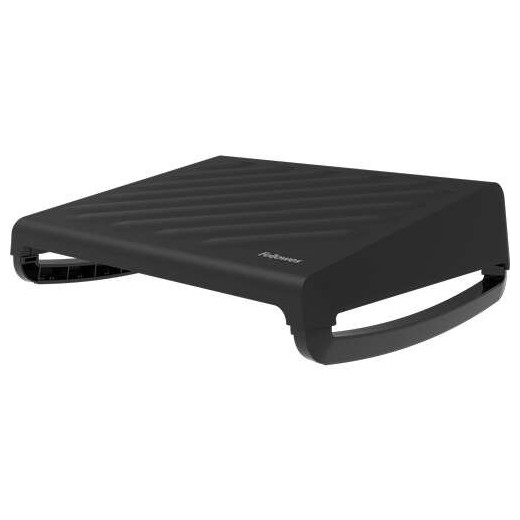 Fellowes Breyta? Reposapies con Plataforma Ergonomica - Ajustable en 3 Posiciones - Plegable para Ahorrar Espacio - Opcion de Balanceo - Color Negro