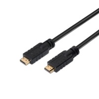 Aisens Cable HDMI Alta Velocidad / HEC con Repetidor - A Macho-A Macho - 15m - Chipset para Amplificar la Señal Full HD - Colo