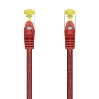 Aisens Cable de Red Latiguillo RJ45 LSZH Cat.7 600 MHz S/FTP PIMF AWG26 - 1.0M - Color Rojo