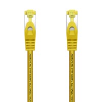 Aisens Cable de Red Latiguillo RJ45 LSZH Cat.7 600 MHz S/FTP PIMF AWG26 - 0.5M - Color Amarillo