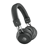 NGS Artica Chill Black Auriculares Bluetooth 5.0 con Microfono - Diadema Ajustable - Almohadillas Acolchadas - Plegables - Auto