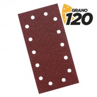 Blim Pack de 10 Lijas con Velcro para Lijadora BL0123 - Grano 120 - Formato Rectangular
