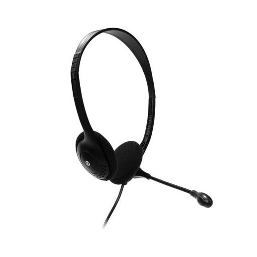Coolsound S300 Auriculares USB con Microfono Flexible - Diadema Ajustable - Almohadillas Acolchadas - Cable de 1.50m
