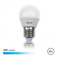 Elbat Bombilla LED G45 6W E27 480lm - 6500K Luz Fria