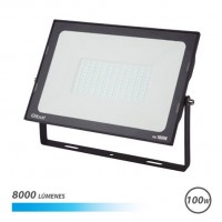 Elbat Foco LED Serie Super Slim 100W 8000lm - 6500K Luz Fria - Apto para Exterior