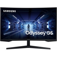 Samsung Odyssey G5 Monitor Curvo LED 27 pulgadas WQHD 144Hz FreeSync Premium - Respuesta 1ms - Angulo de Vision 178º - 16:9 -