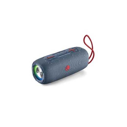 NGS Roller Nitro 3 Altavoz Bluetooth 5.0 30W - TWS - Iluminacion RGB - Resistente al Agua IPX5 - Autonomia hasta 18h - Radio FM