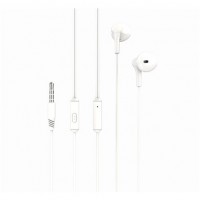 XO EP39 Music Auricular con Microfono - Cable 1.2m - Boton de Control - Color Blanco