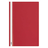 Dohe Dosier con Fastener de Polipropileno - Tamaño Folio - Cubierta Transparente y Trasera Opaca - Ideal para Organizar Documentos