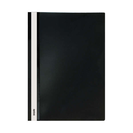 Dohe Dosier con Fastener de Polipropileno - Tamaño A4 - Cubierta Transparente y Trasera Opaca - Ideal para Organizar Documentos