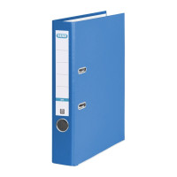 Elba Rado Top Archivador Tamaño Folio - Con Palanca y Rado - Ancho de 50mm - Forrado Exterior de Plastico - Interior de Papel - Color Azul