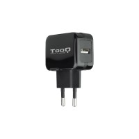 Tooq Cargador de Pared USB 5V 2.4 A - 1 Puerto USB - Color Negro