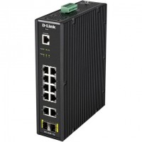 D-Link Switch Industrial 10 Puertos Gigabit + 2 SFP