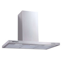 Orbegozo DS 57190 B Campana Extractora Decorativa - Diseño Vanguardia y Materiales de Calidad - Potente Motor de 190 W - 3 Niveles de Potencia - Filtros de Aluminio Desmontables - Luces LED - Aspiracion de 642m3/h