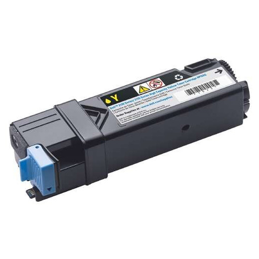 Dell 2150/2155 Amarillo Cartucho de Toner Generico - Reemplaza 593-11037/NPDXG/9X54J/593-11036/NT6X2/8GK7X