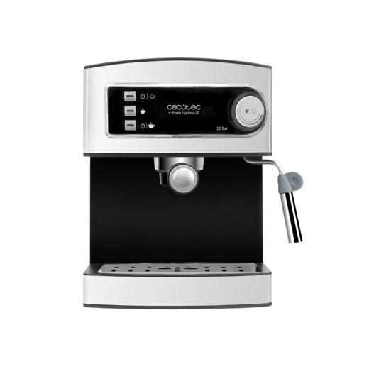Cecotec Power Espresso 20 Cafetera Express Manual 850W - Presion 20 Bares - Deposito de 1