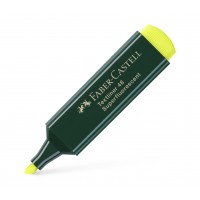Faber-Castell Rotulador Marcador Fluorescente Textliner 48 - Punta Biselada - Trazo entre 1.2mm y 5mm - Tinta con Base de Agua
