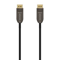 Aisens Cable DisplayPort AOC V1.4 8K@60HZ 4K@120Hz 4:4:4 32.4GBPS - DP/M-DP/M - 15M - Color Negro