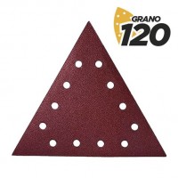 Blim Pack de 5 Lijas con Velcro para Lijadora BL0223 - Grano 120 - Formato Triangular