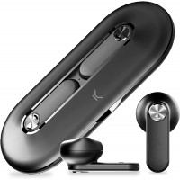 Ksix Leaf Auriculares Inalambricos con Microfono Bluetooth 5.0 - Autonomia hasta 4h - Control Tactil - Compatibles con Asistent