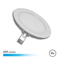 Elbat Downlight Empotrable para Techo LED 9W 600lm - Forma Circular Ultraplano 150mm - 6500K Luz Fria