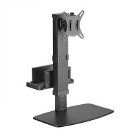 Aisens Soporte de Mesa ECO Giratorio e Inclinable para Monitor/TV y Mini PC 8kg de 17-32 - Color Negro