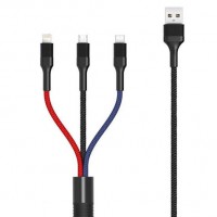 XO Cable Trenzado USB-A Macho a USB-C
