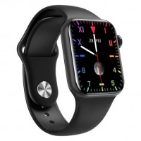 XO W7 Pro Smartwatch Pantalla 1.8 pulgadas HD - Bateria 200mAh - Carga Inalambrica - Correa de Silicona - IP67 - Color Negro