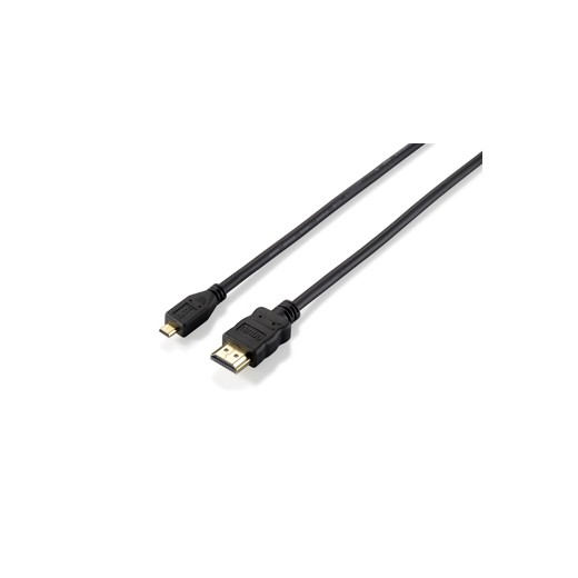 Equip Cable HDMI Macho a Micro HDMI 1.4 Macho - Admite Dolby TrueHD y DTS-HD Master Audio - Admite Resoluciones de Video de has