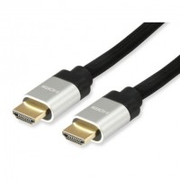 Equip Cable Trenzado HDMI 2.1 Macho/Macho - Ancho de Banda hasta 48 Gbps. - Admite hasta 8K / 60Hz - Alta Velocidad - Longitud