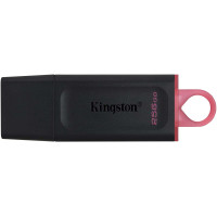 Kingston DataTraveler Exodia Memoria USB 256GB - USB 3.2 Gen 1 - Con Tapa - Enganche para Llavero - Color Negro (Pendrive)