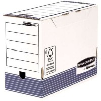 Fellowes Bankers Box Caja de Archivo Definitivo 150mm A4 - Montaje Automatico Fastfold - Carton Reciclado Certificacion FSC