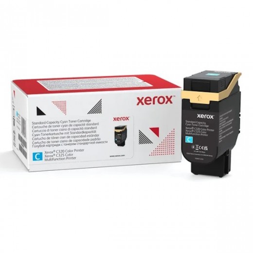 Xerox C320 C325 Cyan Cartucho de Toner Original - 006R04820