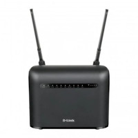 D-Link Router 4G LTE Cat4 WiFi AC1200 Dual Band - Velocidad hasta 1200 Mbps - 2 Antenas Externas - 3 Puertos RJ-45