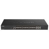 D-Link Switch Gestionable L2 24 Puertos Gigabit 10G SFP+ + 4 Puertos 10G