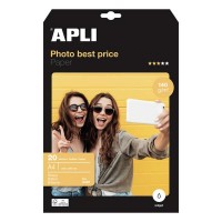 Apli Papel Fotografico Photobasic A4 140g 20 Hojas