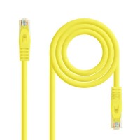 Nanocable Cable Red Latiguillo LSZH Cat.6A UTP AWG24 30cm - Color Amarillo