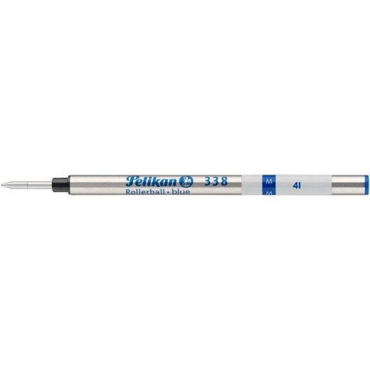 Pelikan Recambio Roller 338 M - Universal - para Boligrafo 338 - Facil de Cambiar - Color Azul