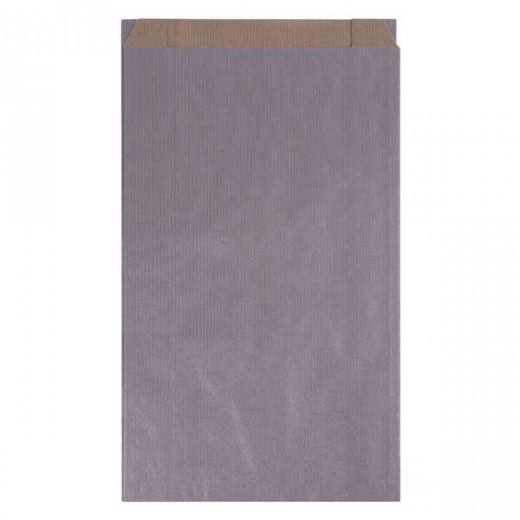 Apli Sobres Kraft Plata 24x43x7mm - Papel Kraft 50g/m² - Reutilizables y Reciclables - Pack de 250