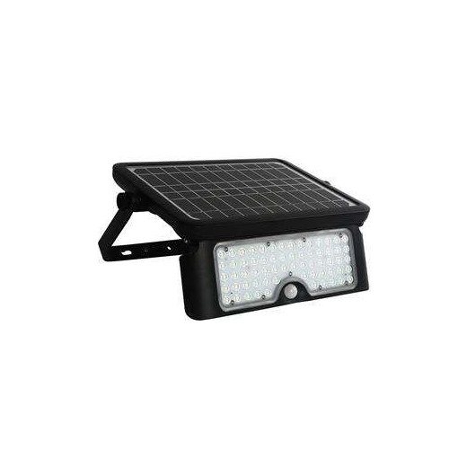 Elbat Foco Led Solar Multifuncion 10W - 1150LM - Luz Fria 6000K - Sensor de Movimiento