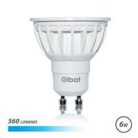 Elbat Bombilla LED GU10 6W 560lm - 6500K Luz Fria