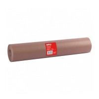 Apli Bobina de Papel Kraft - 80gr - Ideal para Dispensadores - Envoltorios - Uso en Fabricas y Almacenes - Color Marron