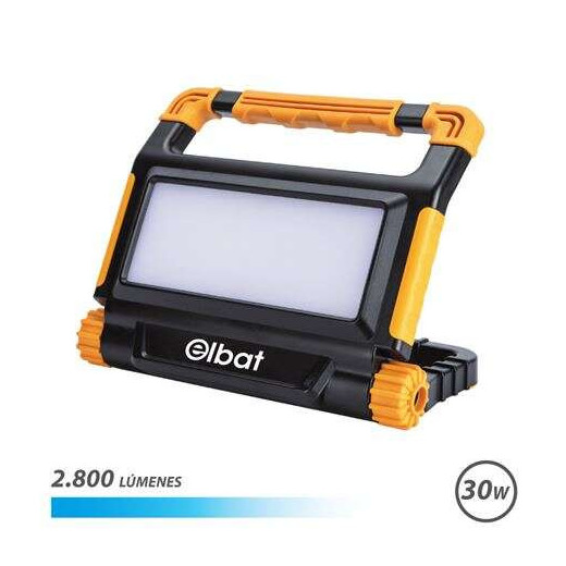 Elbat Foco Recargable 30W - Luz Fria