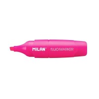 Milan Capsule Marcador Fluorescente - Punta Biselada 2 - 4mm - Color Rosa