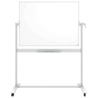 Nobo Pizarra Blanca Movil Nano Clean Classic - 1200x900mm - Diseño Puntero - Blanco