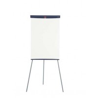 Nobo Pizarra Caballete Basico de Acero 680x1840mm - Superficie Magnetica - Bandeja para Rotuladores - Color Blanco