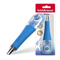 Erichkrause Arctic White Cinta Correctora 4.2mm x 8m - Ideal para Correccion Rapida y Segura - Secado Inmediato - Color Blanco