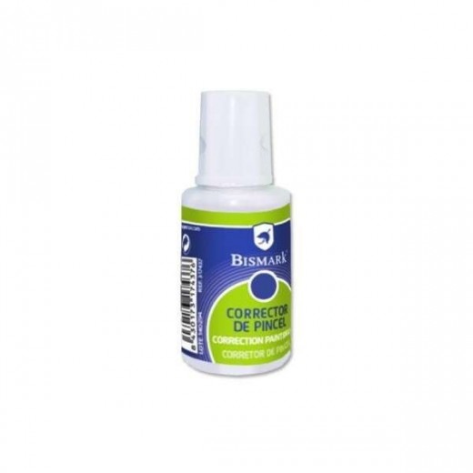 Bismark Liquido Corrector 16ml - Secado Rapido - Aplicador de Pincel - Tamaño Compacto