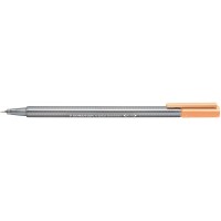 Staedtler Triplus Fineliner 334 Rotulador de Punta Fina - Trazo de 0.3mm - Tinta Base de Agua - Color Naranja Claro